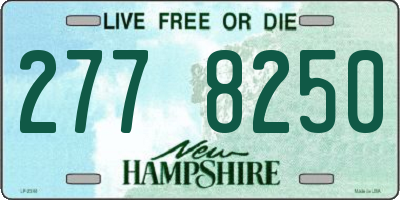 NH license plate 2778250