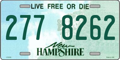 NH license plate 2778262