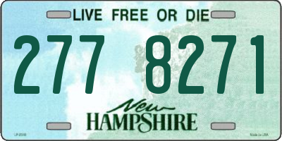 NH license plate 2778271