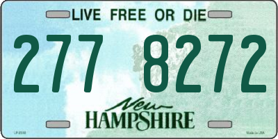 NH license plate 2778272