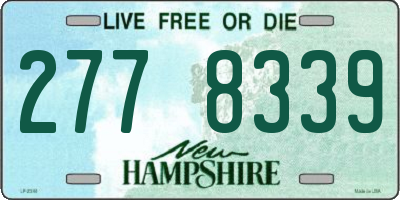NH license plate 2778339