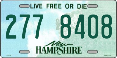 NH license plate 2778408