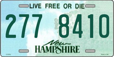 NH license plate 2778410