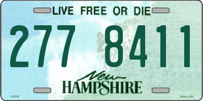 NH license plate 2778411
