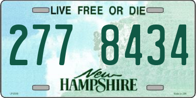 NH license plate 2778434