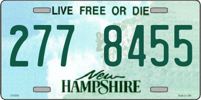 NH license plate 2778455