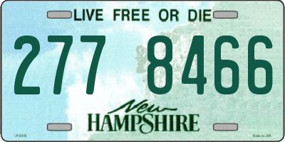 NH license plate 2778466