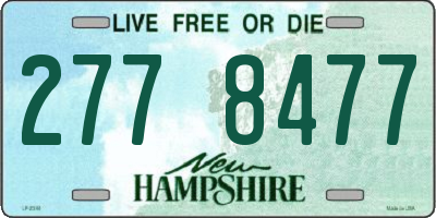 NH license plate 2778477