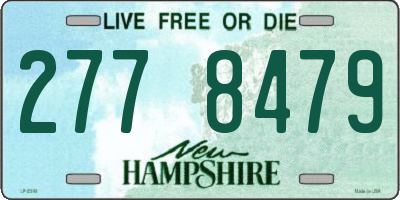NH license plate 2778479