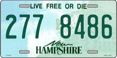 NH license plate 2778486