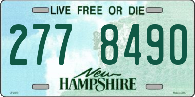 NH license plate 2778490