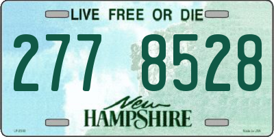 NH license plate 2778528