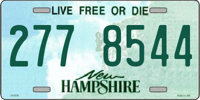 NH license plate 2778544