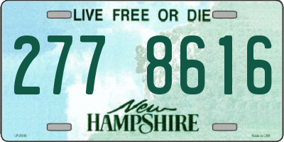NH license plate 2778616