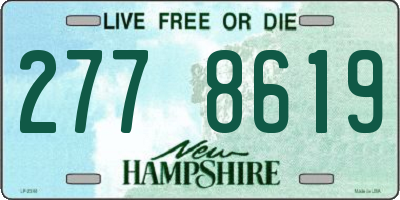 NH license plate 2778619