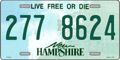 NH license plate 2778624