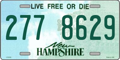 NH license plate 2778629