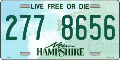 NH license plate 2778656