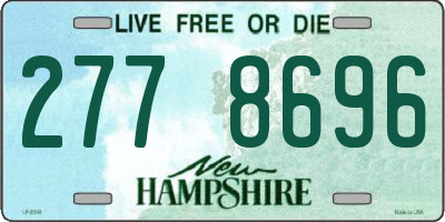 NH license plate 2778696