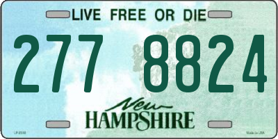 NH license plate 2778824