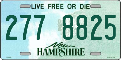 NH license plate 2778825
