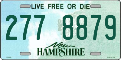 NH license plate 2778879