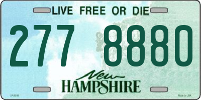 NH license plate 2778880