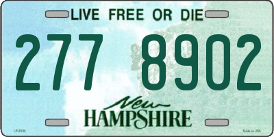 NH license plate 2778902