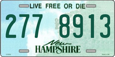 NH license plate 2778913