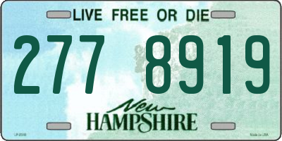 NH license plate 2778919