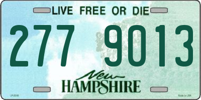 NH license plate 2779013