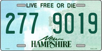 NH license plate 2779019