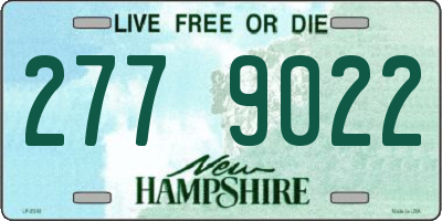 NH license plate 2779022