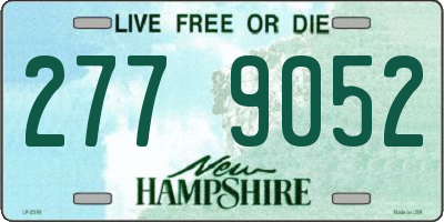 NH license plate 2779052