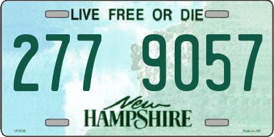 NH license plate 2779057