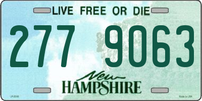 NH license plate 2779063