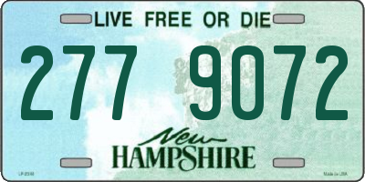 NH license plate 2779072