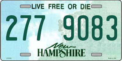 NH license plate 2779083