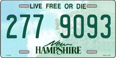 NH license plate 2779093