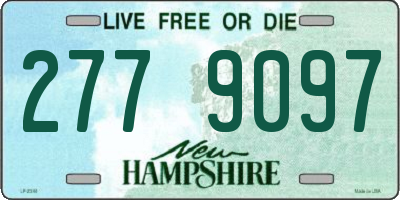 NH license plate 2779097
