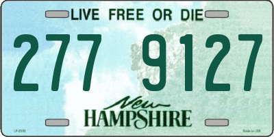 NH license plate 2779127