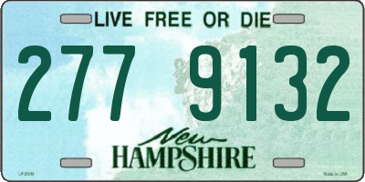 NH license plate 2779132