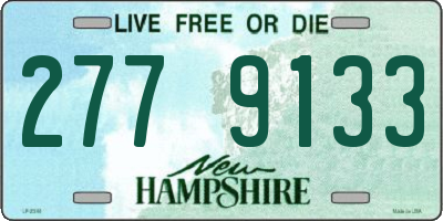 NH license plate 2779133