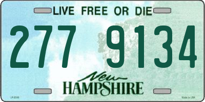 NH license plate 2779134