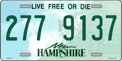 NH license plate 2779137
