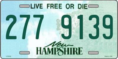 NH license plate 2779139