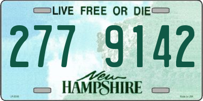 NH license plate 2779142