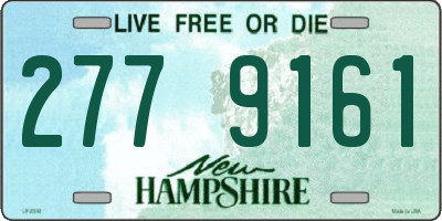 NH license plate 2779161