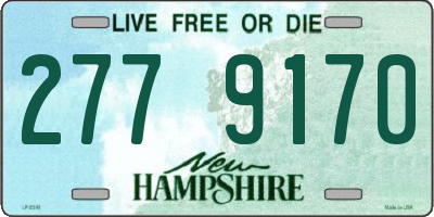 NH license plate 2779170