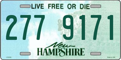 NH license plate 2779171